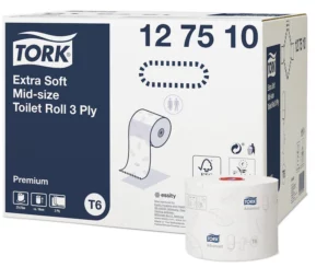 Tork Soft Mid-size Toilet Roll T6 C/27 – 127510