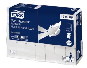 Tork Xpress Flushable Multifold Hand Towel H2 C/21 – 129089