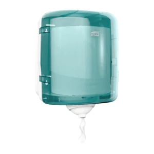 Tork ReflexSingle Sheet Centrefeed Dispenser M4 Turquoise/White – 473180