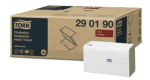 Tork Flushable Singlefold Hand Towel H3 P/15 – 290190