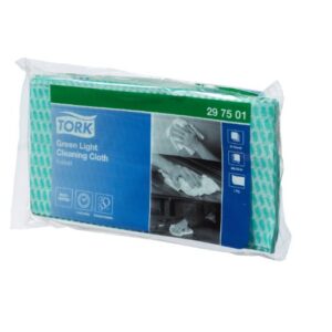 Tork Green Colour Coded Cleaning Cloth C/6 – 297501