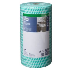 Tork Green Heavy-Duty Colour Coded Cleaning Cloth P/4 – 297502