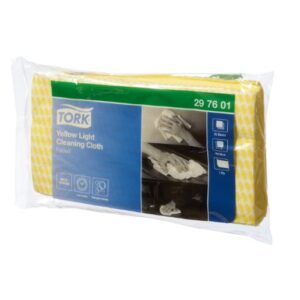 Tork Yellow Colour Coded Cleaning Cloth C/6 – 297601
