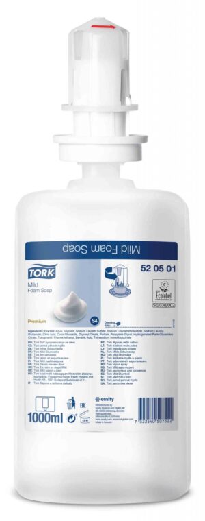 Tork Mild Foam Soap S4 C/6 – 520501