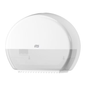 Tork Mini-Jumbo Toilet Roll Dispenser T2 White – 555000